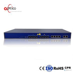 EPON OLT 16 PON portos gigabites optikai vonali terminál