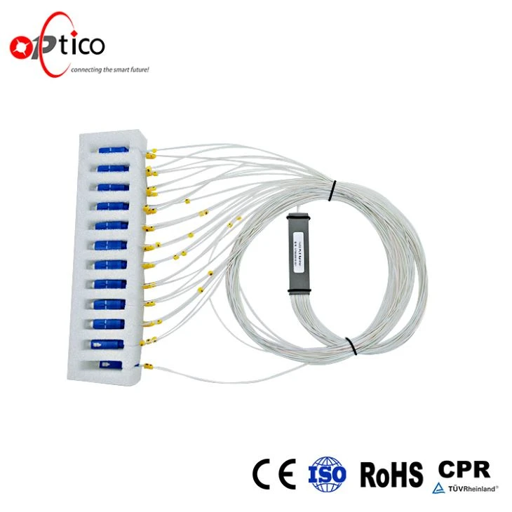 1*16 egy üzemmódú mini plc splitter