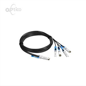 100G QSFP28 - 4xSFP28 DAC kábel