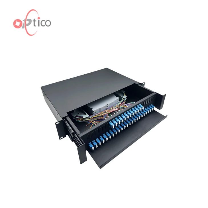 2U szál Patch Panel, 72 LC Duplex ODF